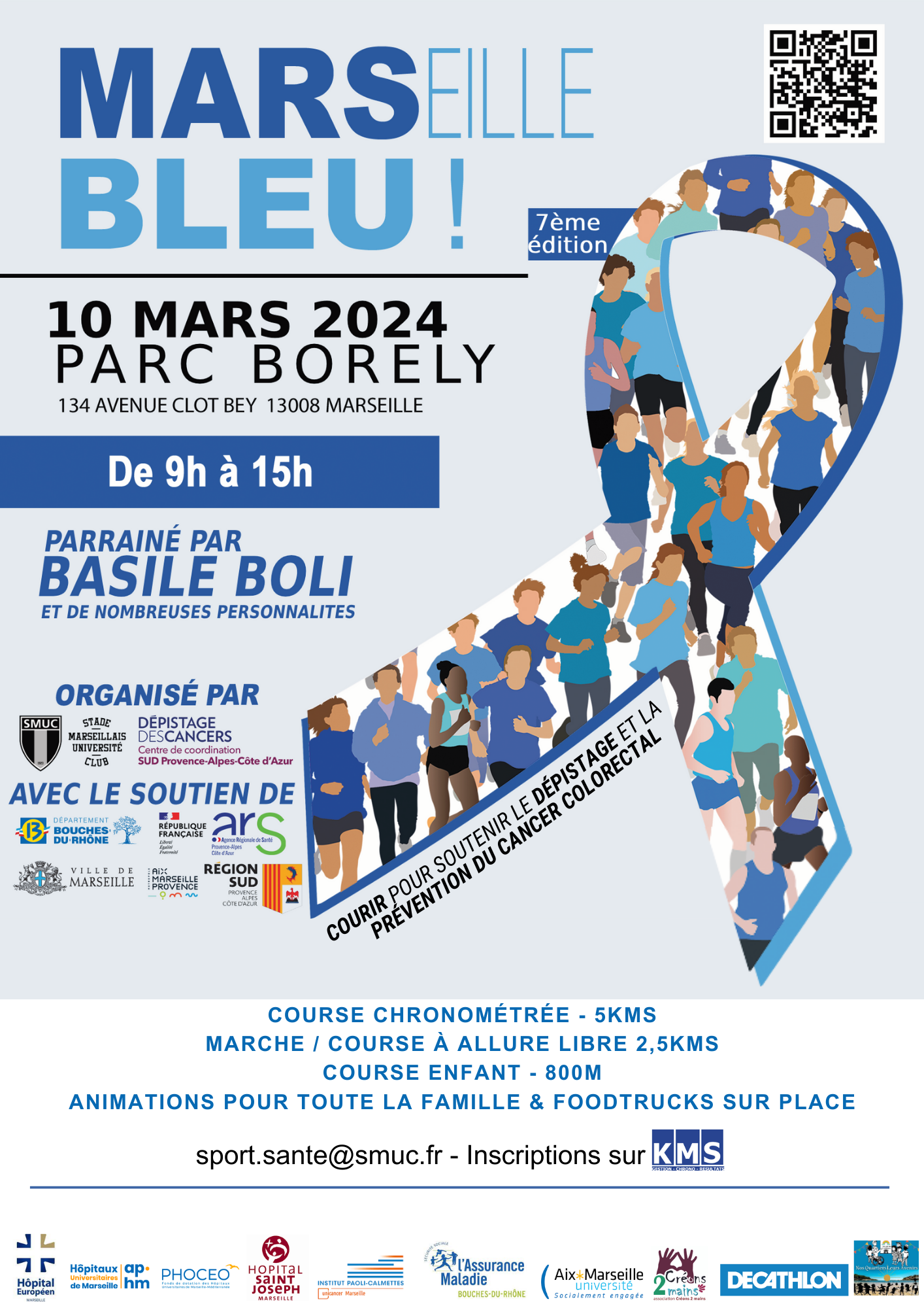 Affiche Marseille Bleu
