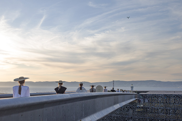 Défilé Jacquemus au Mucem