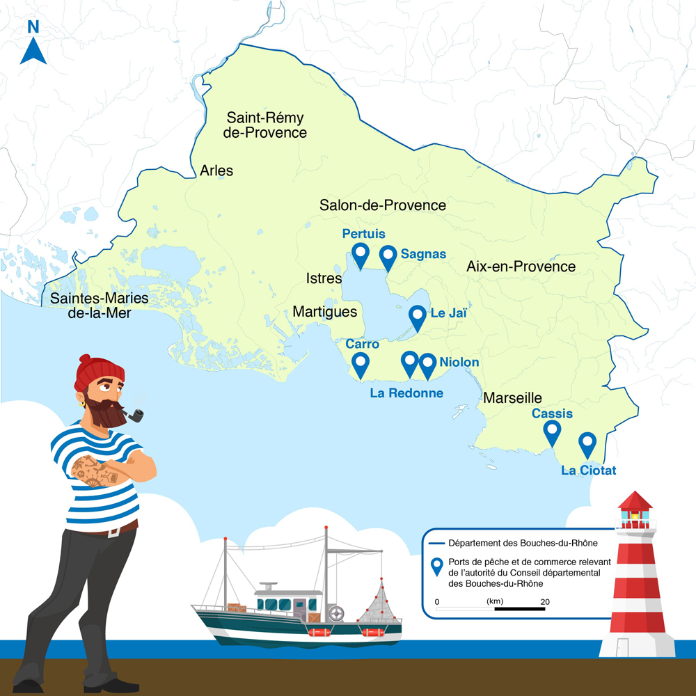 Le port de Cassis - Les 8 ports - Ports - Nos actions – Site du