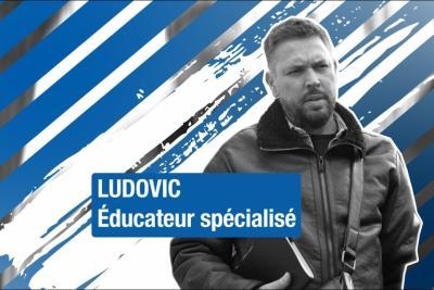 Découvrez le métier de.... Ludovic, éducateur spécialisé - Lire la vidéo 2 sur 11, fenêtre modale