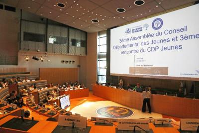 Assemblée du Conseil Départemental des Jeunes du 23 mai 2025 - Agrandir l'image 2 sur 5, fenêtre modale