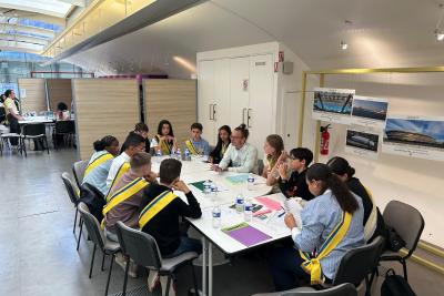 Atelier de travail du Conseil Départemental des Jeunes du 23 mai 2025 - Agrandir l'image 5 sur 5, fenêtre modale