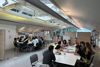 Atelier de travail du Conseil Départemental des Jeunes du 23 mai 2025 - Agrandir l'image 4 sur 5, fenêtre modale