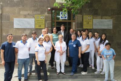 Voyage en Arménie avec la visite de structures soutenues par le Département - Agrandir l'image 3 sur 3, fenêtre modale