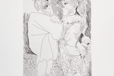 Planche 72 - 10 mars 1971 © Succession Picasso 2025 - Agrandir l'image 2 sur 3, fenêtre modale